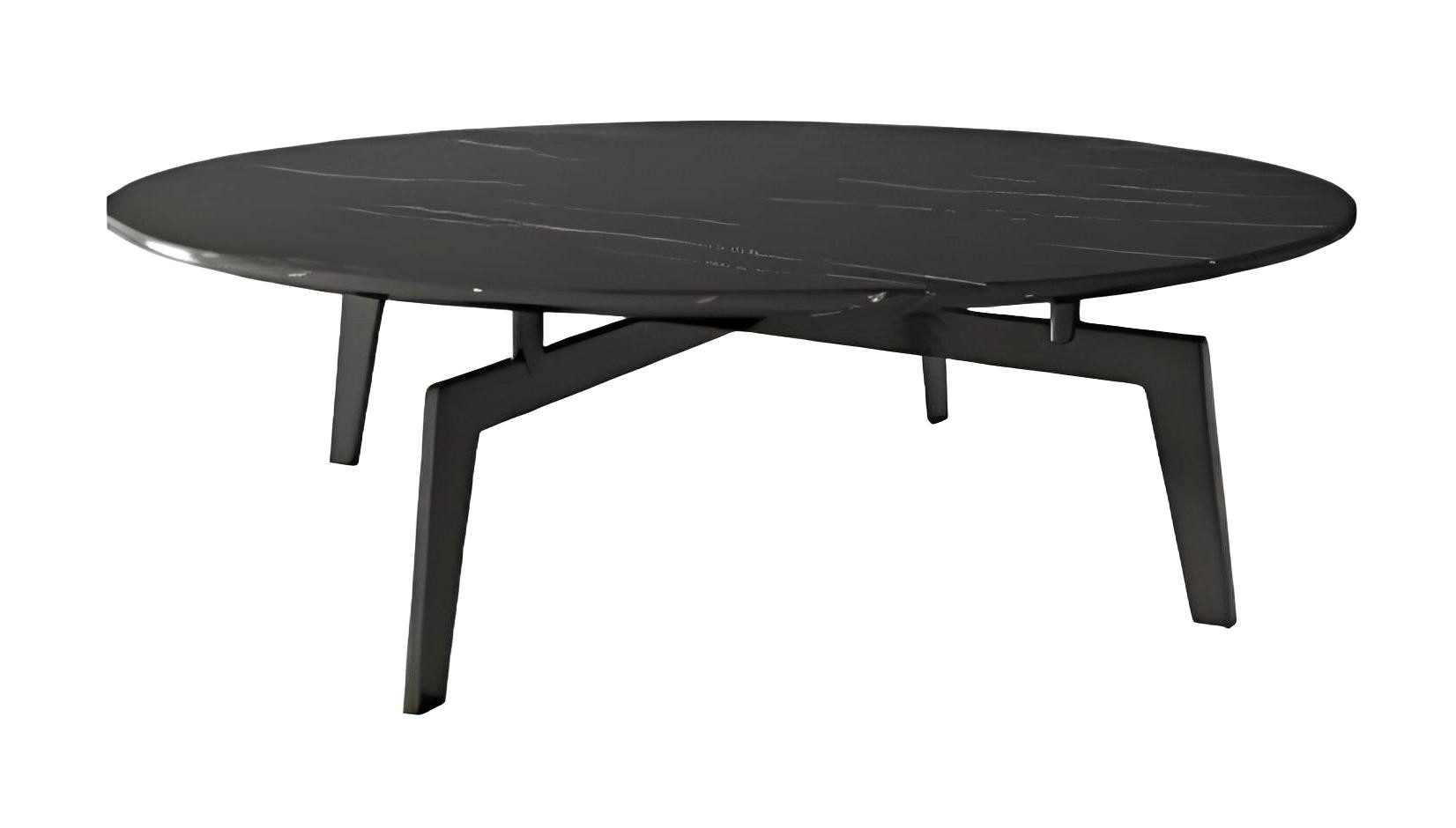 Xlmoebel Couchtisch Eleganter runder Designer-Couchtisch aus hochwertigem Material (Couchtisch, 1-St., Couchtisch), Hergestellt in Europa