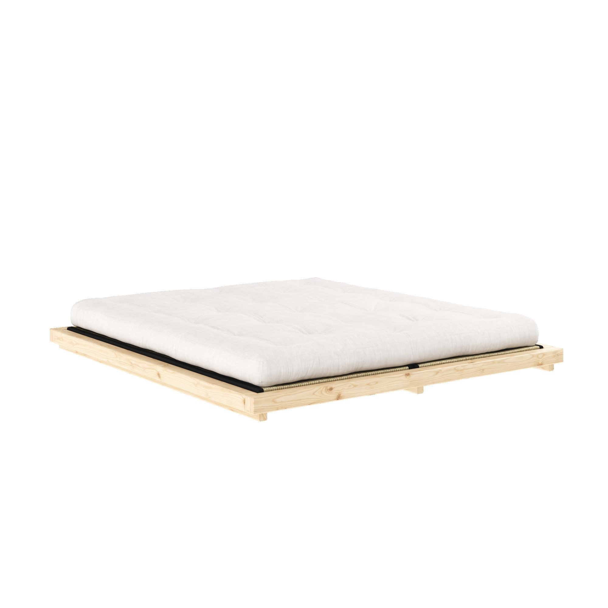 Karup Design Futonbett FSC® Massivholz Futonbett, excl. Matratze, mit Lattenrost, Minimalistisches Design, ein zeitloser Klassiker für moderne Räume