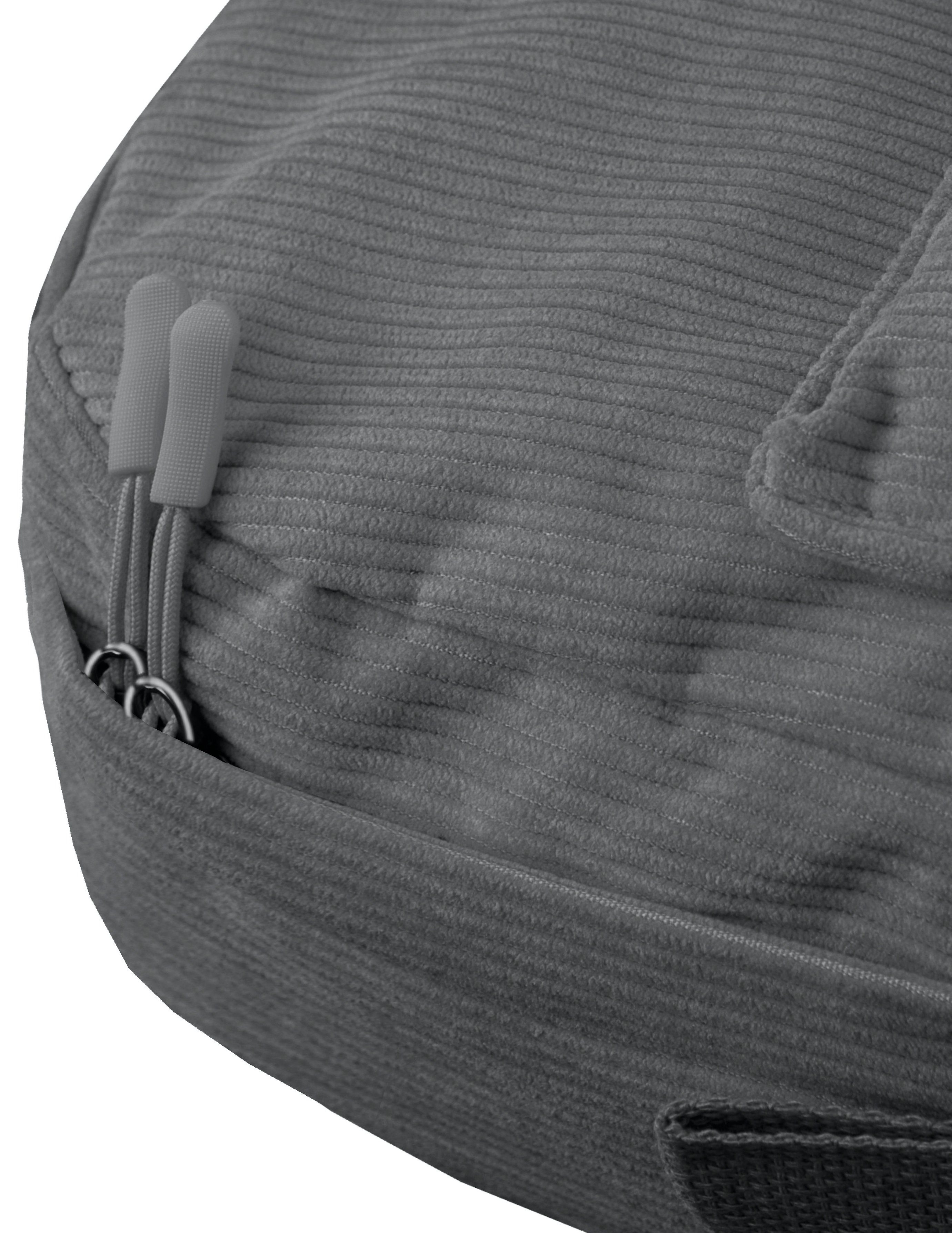 AvaMia Schulrucksack Damen Schüler Rucksack Kord Backpack Daypack Citytasche Arbeit Schule, Damen Rucksack, Innentasche, PFC-frei, Robuste Zipper, Kordrucksack – Bild 4 von 5