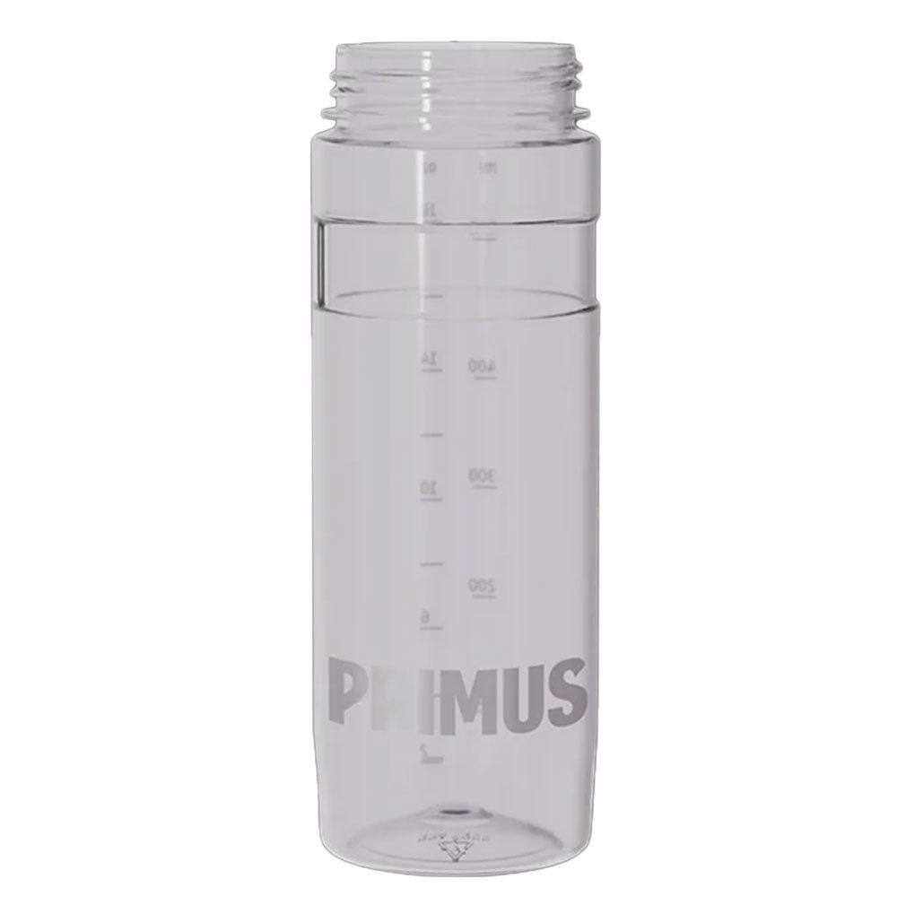 Primus Trinkflasche Kvarts Tritan Bottle 0,6L mit Trinkverschluss Trinkflasche für Outdoor, robustes, leichtes Material, passend für viele Getränkehalter