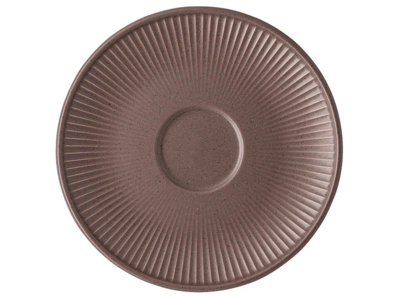 Thomas Porzellan Untertasse Clay rust Kombi-Untertasse 16,2 cm, Untertasse