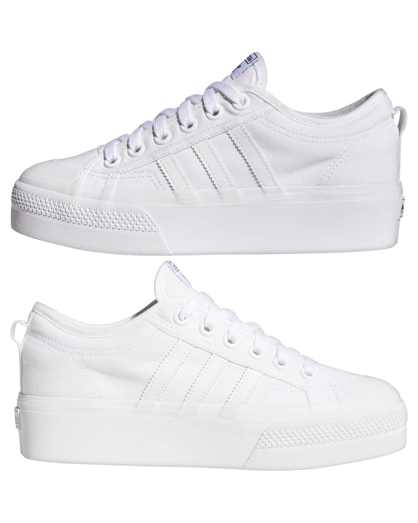 Damen Originals weiß adidas (100) NIZZA PLATFORM Sneaker Sneaker