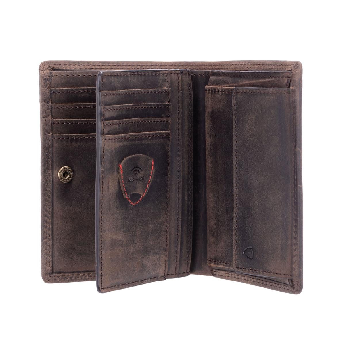 Strellson Geldbörse Baker Street Knox Billfold V8 Herren Geldbörsen Hochformat (1 Stück, 1-tlg., B/H/T)ca. 10/13/2,5 cm), RFID-Schutz