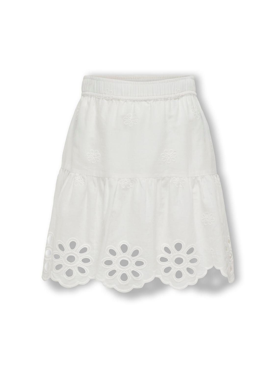 A-Linien-Kleid KOGJADA EMB. SKIRT CS WVN