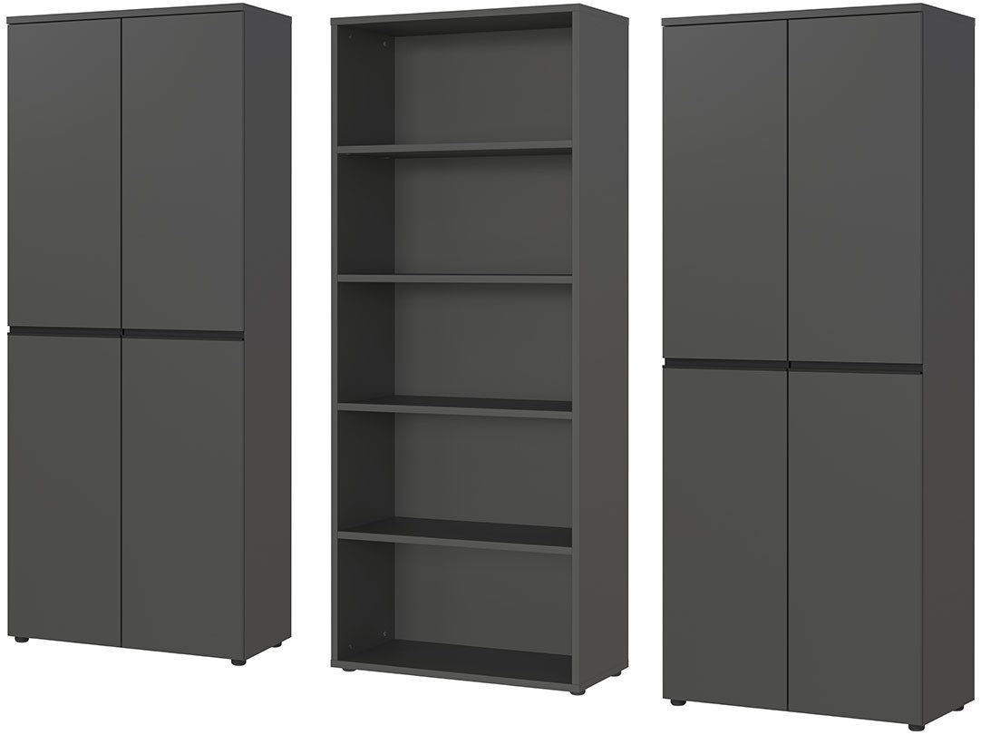 GERMANIA Büromöbel-Set Lemont, (3-tlg), Set bestehend aus 2 Aktenschränke 4 günstig online kaufen