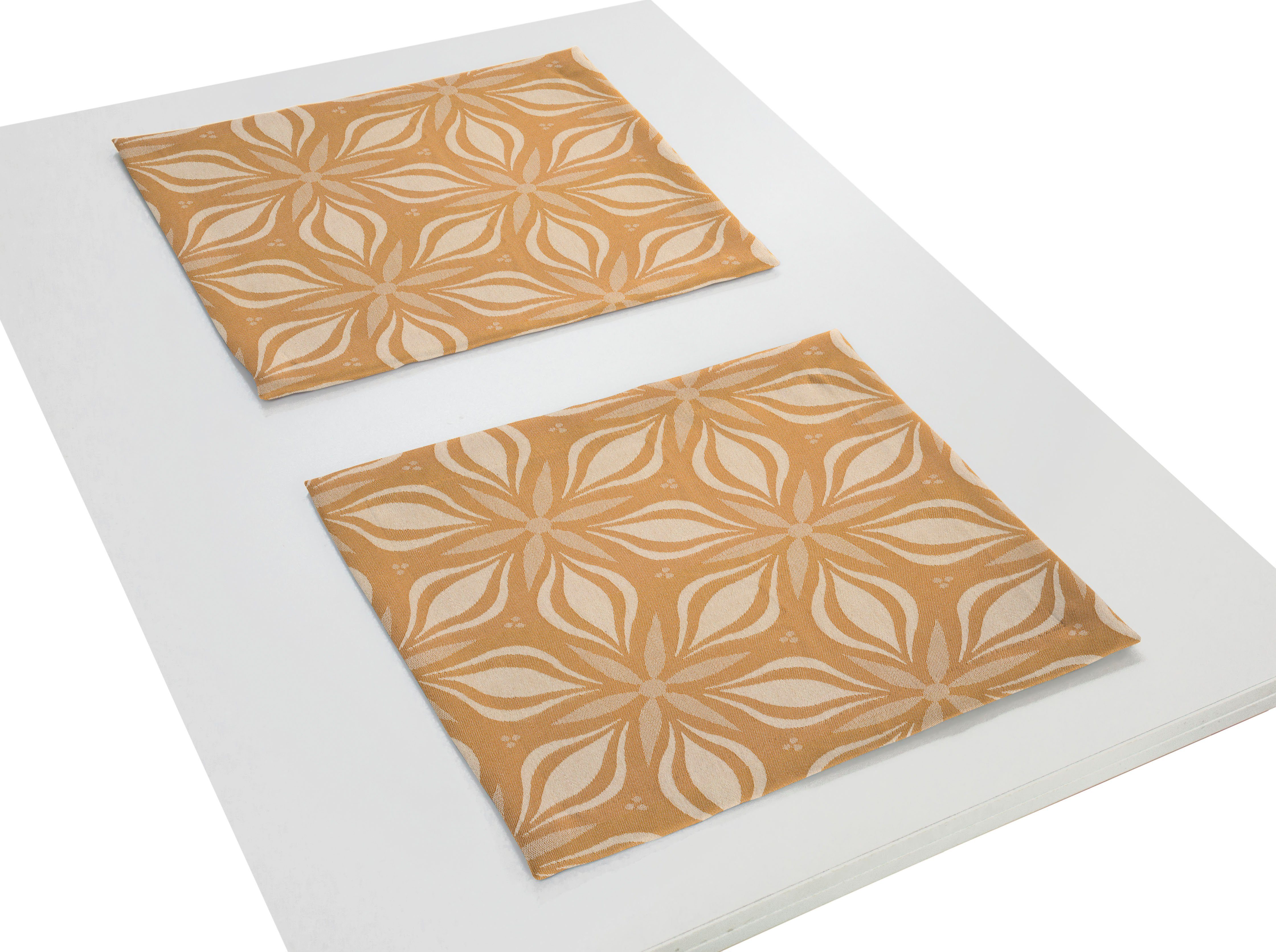 Adam Platzset Retro Floret, (2-St), 2-er Set