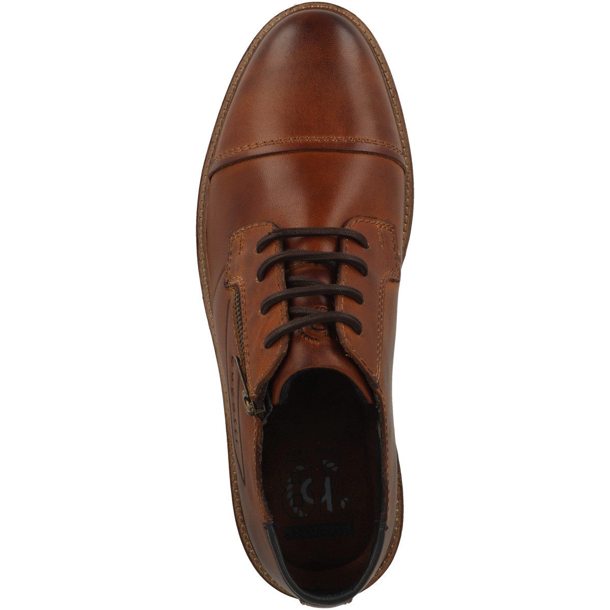 bugatti AUQ01 Herren Schnürschuh Halbschuhe, Freizeitschuhe, Schnürer, Straßenschuhe, Sneaker