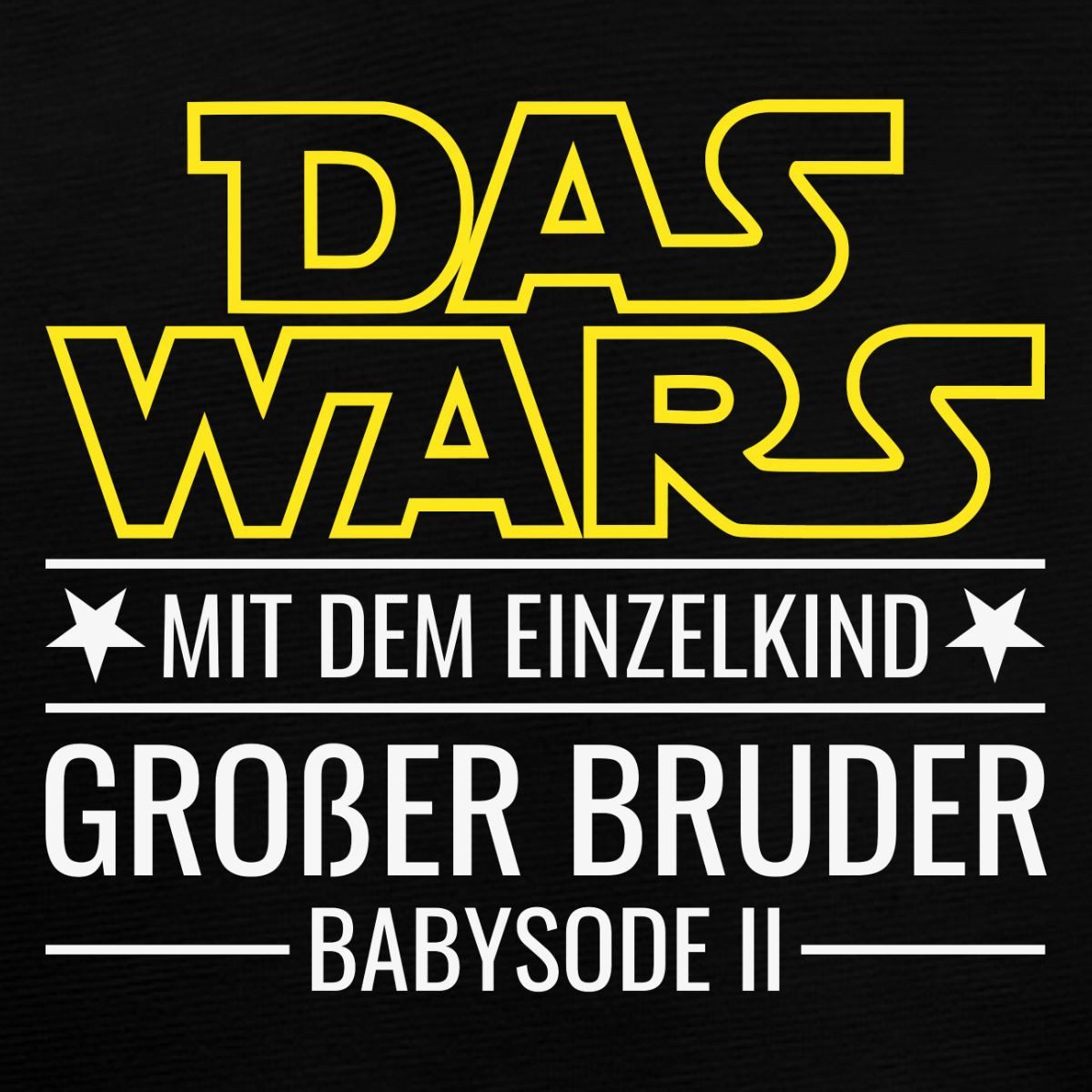 Spreadshirt Langarmbody Das Wars Mit Dem Einzelkind Großer Bruder 2026 Tages Baby Body Langarm (1-tlg)