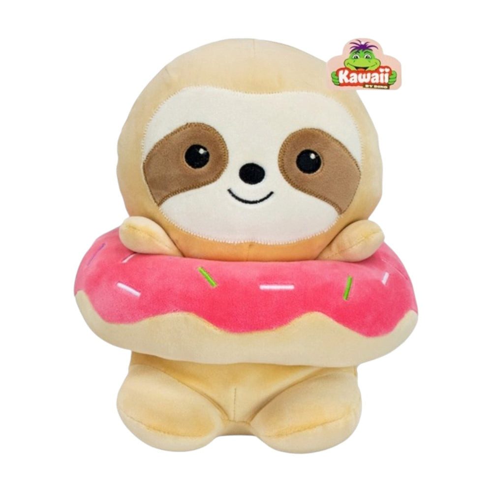 Kawaii Kuscheltier Tierkuscheltiere mit Donut Kawaii Plüsch Kuscheltier ca. 23 cm 6 süße
