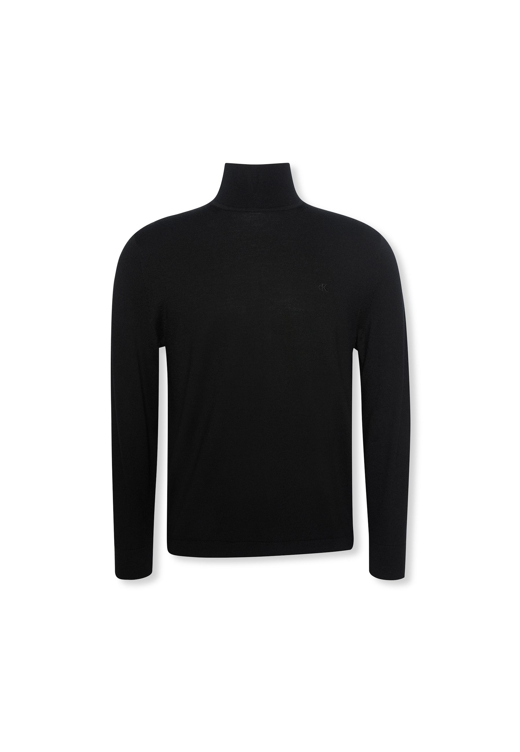 Stehkragenpullover LS MERINO MOCK NECK SWTR 14GG