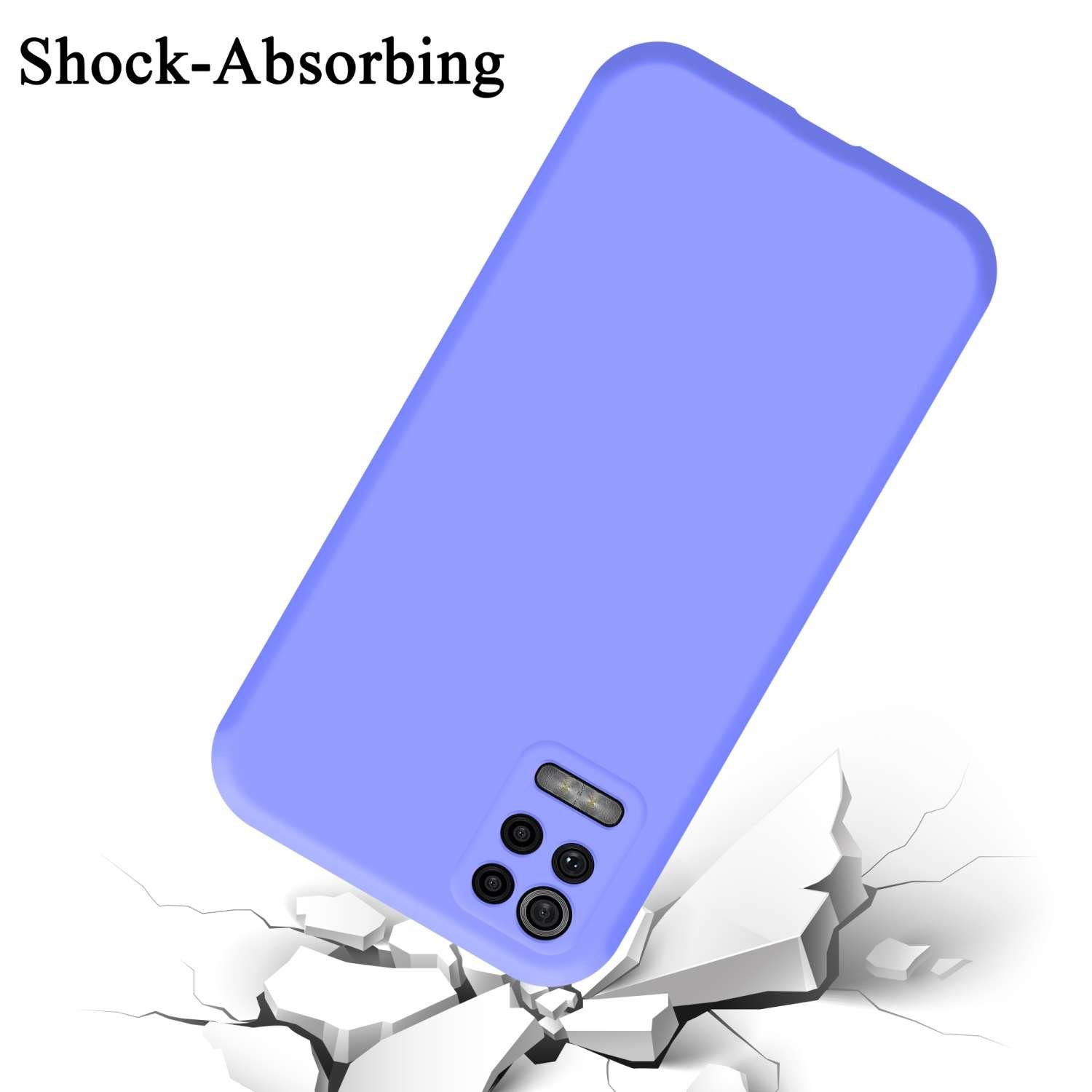 Cadorabo Handyhülle für LG K52 / K62 / Q52 Hülle LG K52 / K62 / Q52, Flexible Hülle TPU Silikon Schutzhülle Back Cover Case