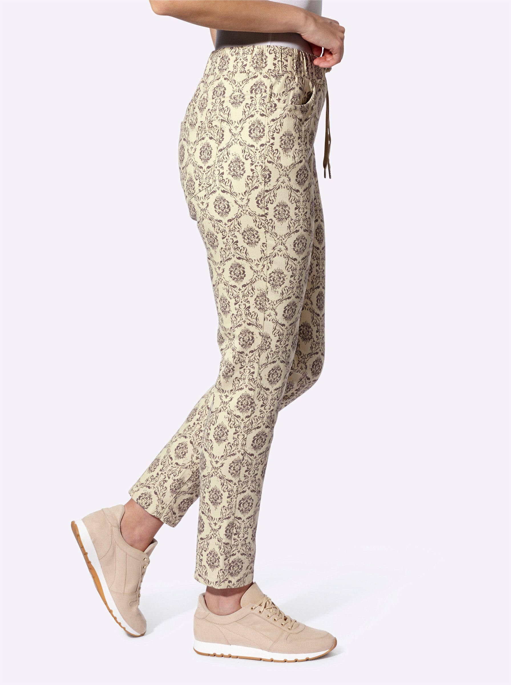 heine Jerseyhose Druckhose normal