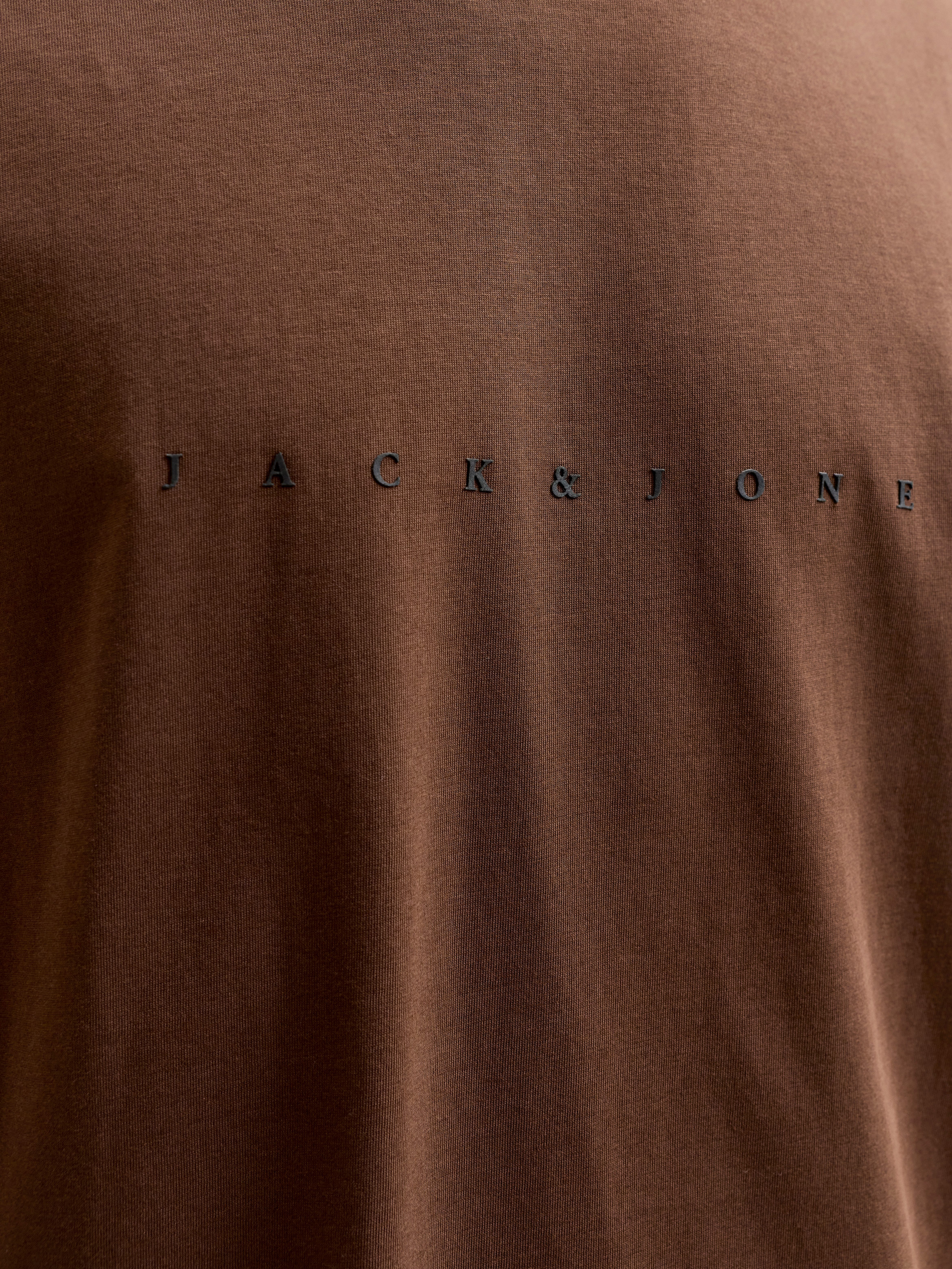 Jack & Jones Rundhalsshirt JJESTAR mit Pigmentprint und Baumwollgefühl Baumwolle, relaxed fit – Bild 5 von 5