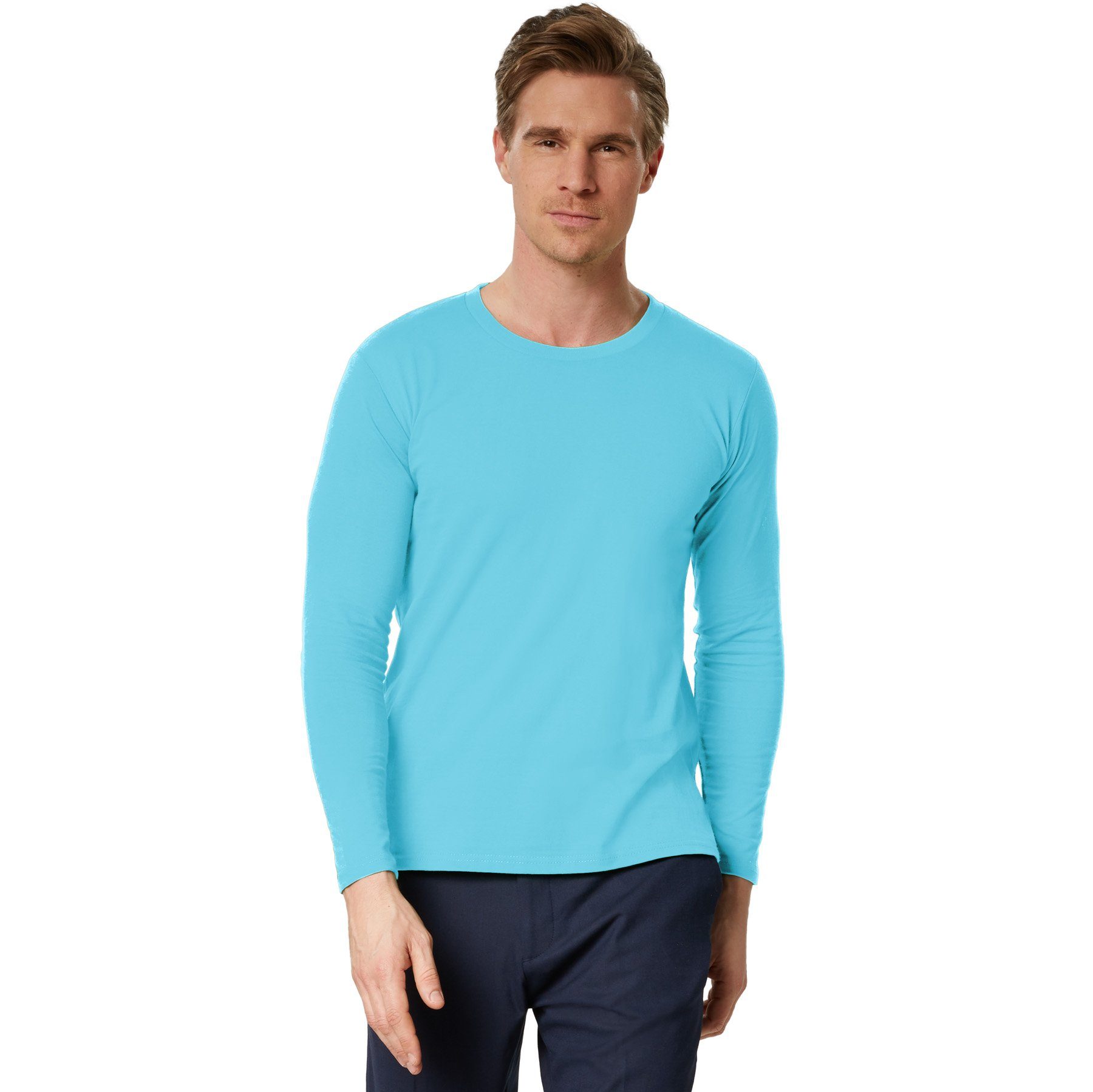 dressforfun Longsleeve Langarm-Shirt Männer günstig online kaufen