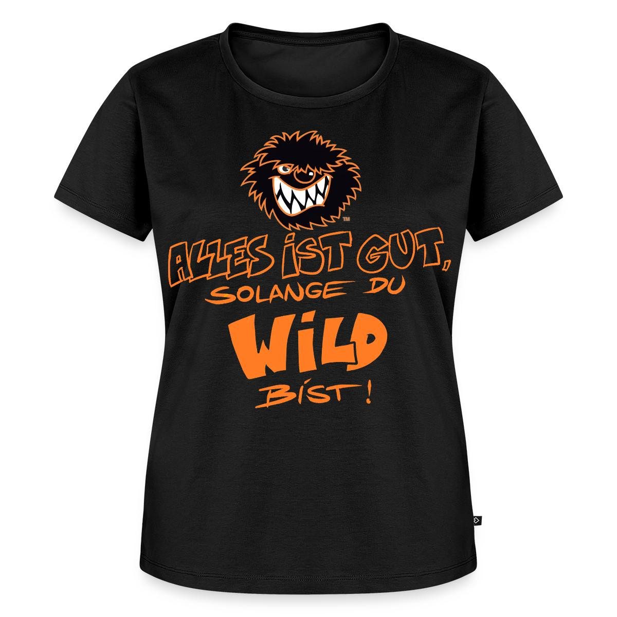 T-Shirt Die Wilden Kerle Spruch Motto mit Logo Frauen Premium T-Shirt