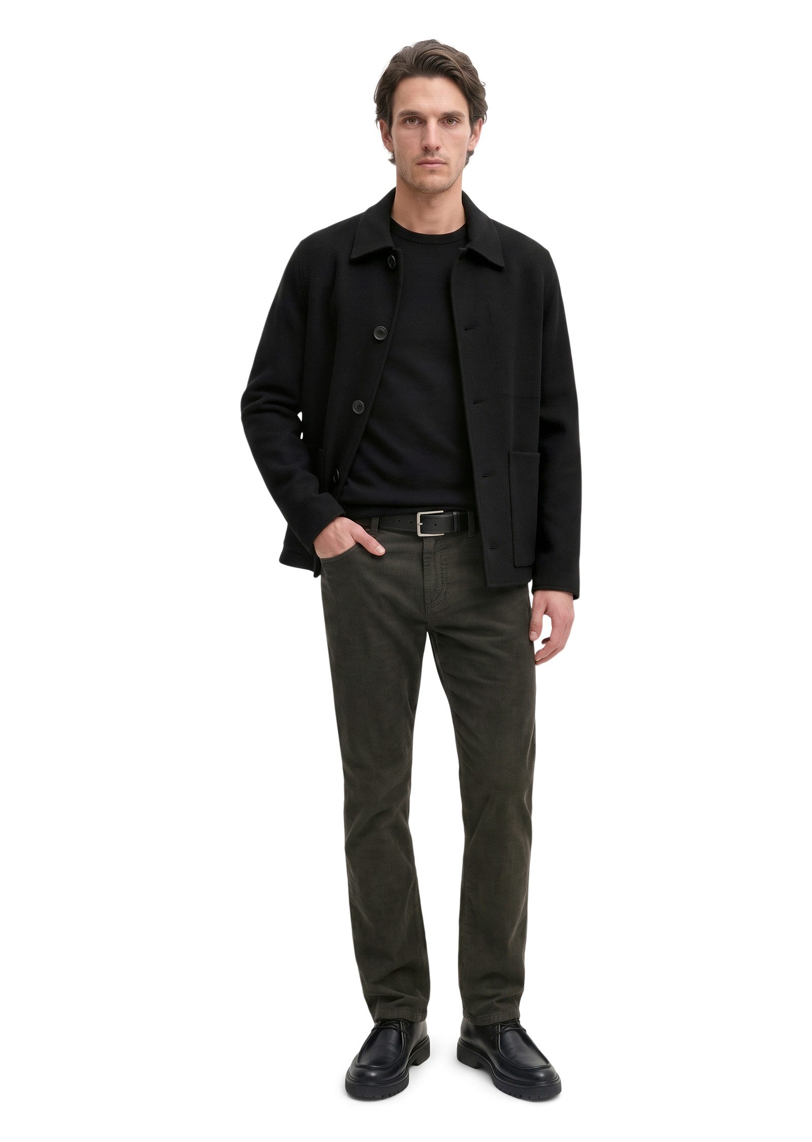 Marc O'Polo Wolljacke regular aus weichem Double Face Wool Blend – Bild 4 von 5