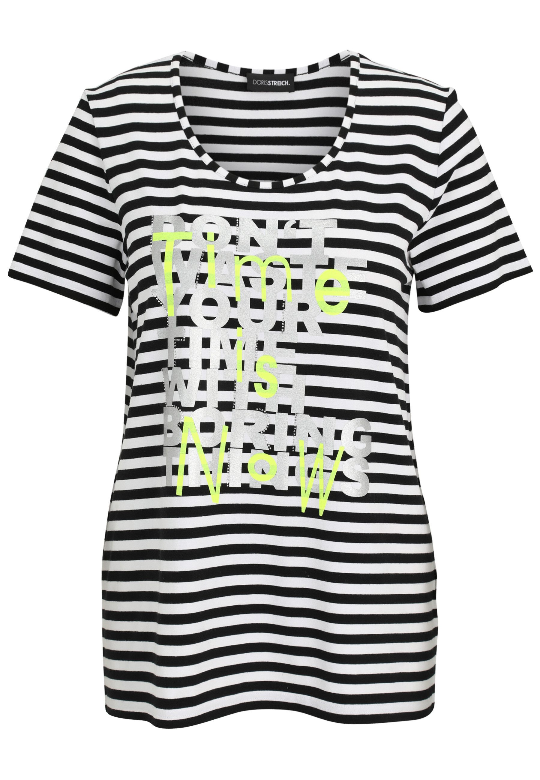 T-Shirt mit Ringel-Muster