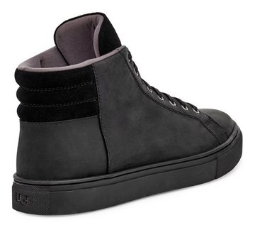 UGG M BAYSIDER HIGH WEATHER Sneaker im Used Look, Freizeitschuh, Halbschuh, Schnürschuh