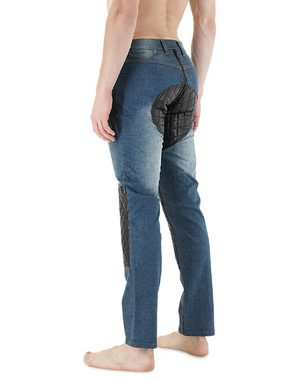 BOCKLE Lederhose Bockle® 1 GAY-ZIP Jeans and Leather Herren Lederjeans