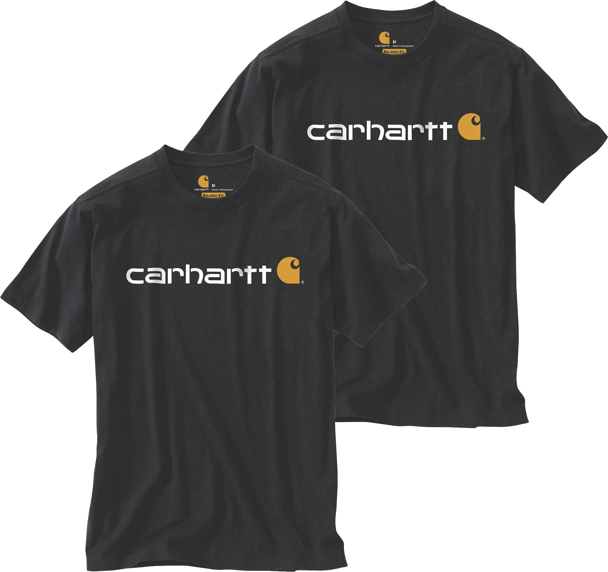 T-Shirt Logo schwarz (Set, 2er Set) Carhartt