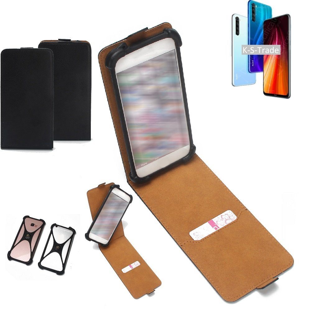 K-S-Trade Handyhülle für Xiaomi Redmi Note 8 2021, Handyhülle Schutzhülle Hülle Case Cover Flip Style Bumper