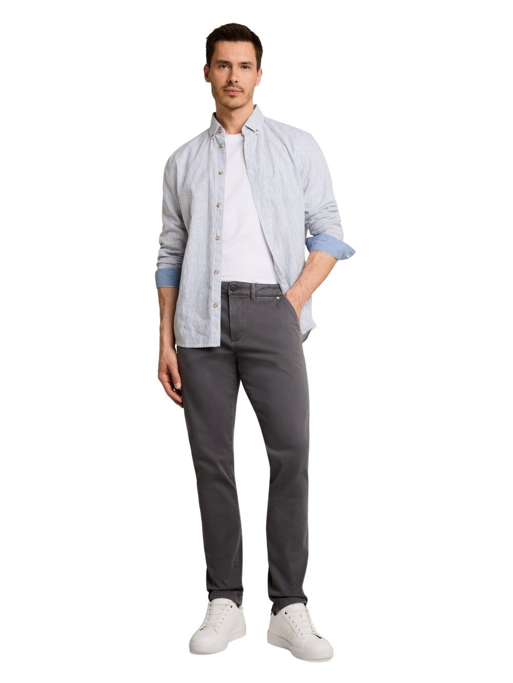 TOM TAILOR Chinohose TTSIMON mit Stretch