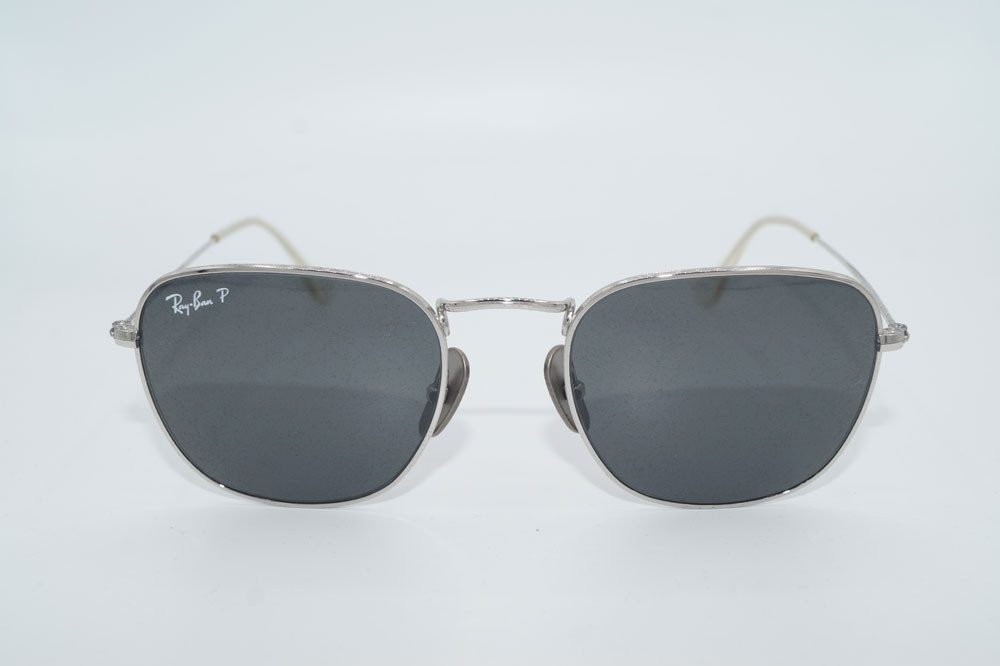 Ray-Ban Sonnenbrille RAY BAN Sonnenbrille Sunglasses RB 8157 920948 Titanium Polarized