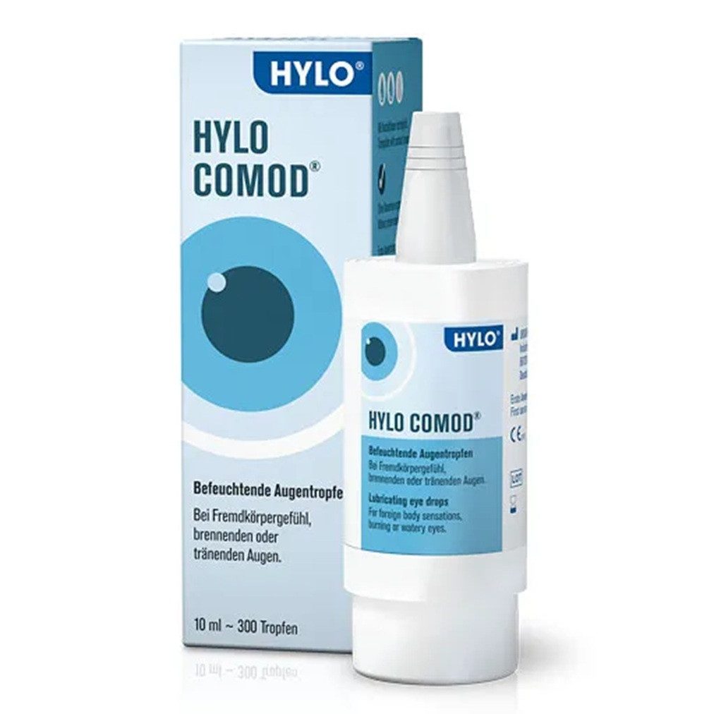 URSAPHARM Arzneimittel GmbH Augentropfen HYLO-COMOD Augentropfen 10 ml, Der Klassiker für trockene Augen