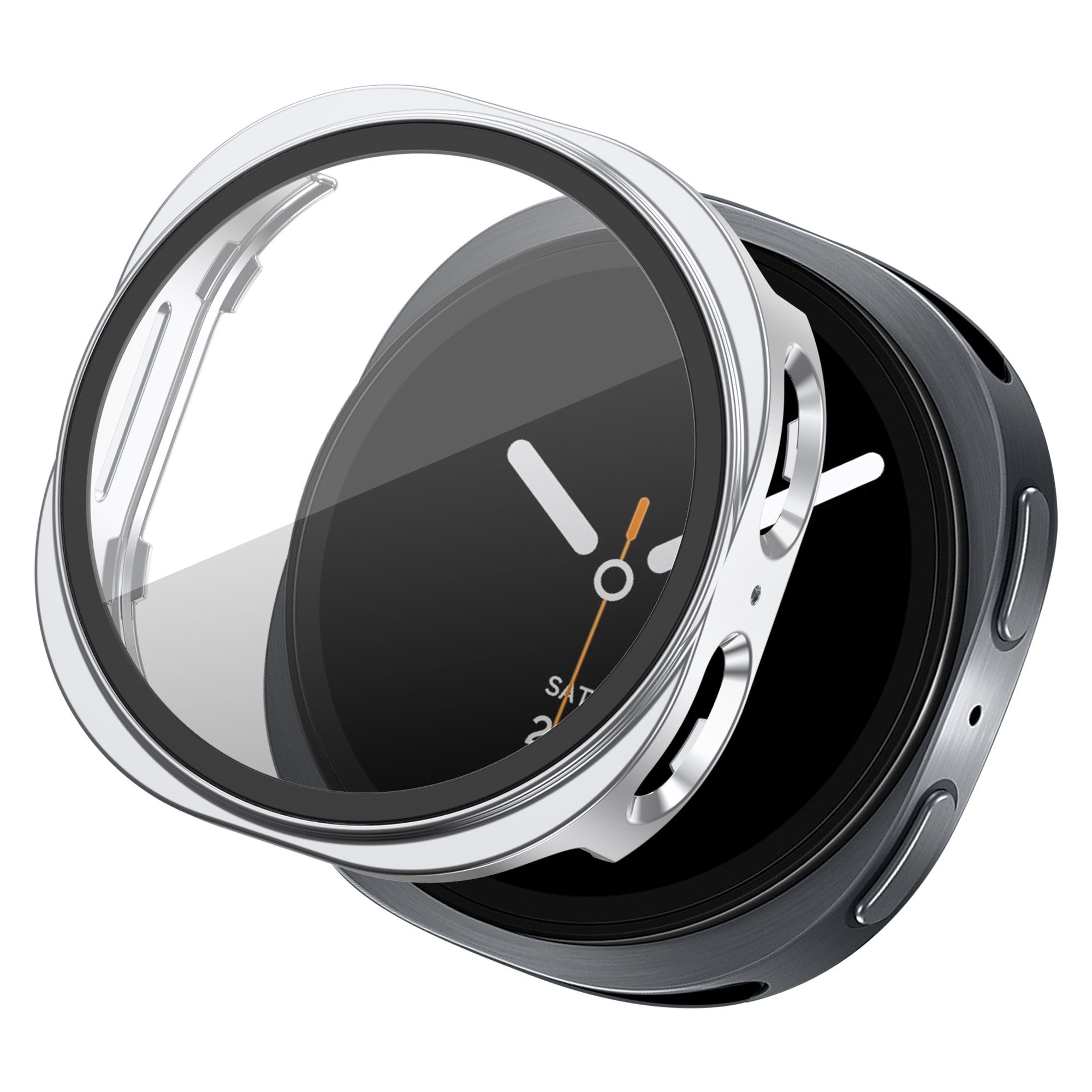 imoshion Displayschutzfolie imoshion Full Cover Hard Case Samsung Galaxy Watch 9 / Watch 8 (40 mm), 1 Stück