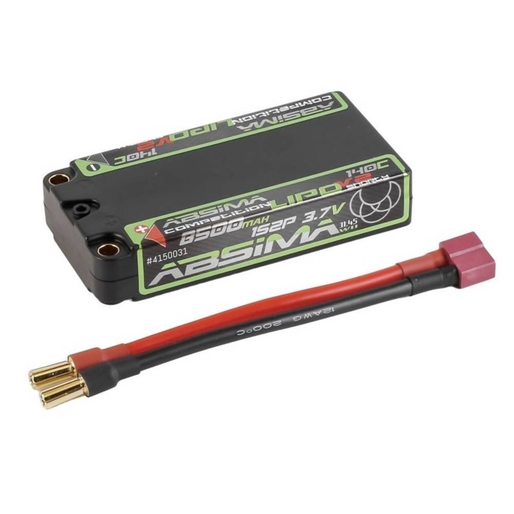 Absima Modellbau-Akkupack (HV LiPo) 3.7 V 8500 mAh Shorty Hardcase 5 mm Akku