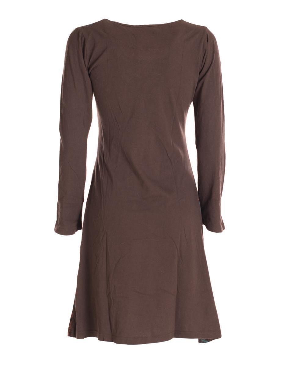 Vishes Jerseykleid Damen Mandala Kleid Blumenkleid günstig online kaufen