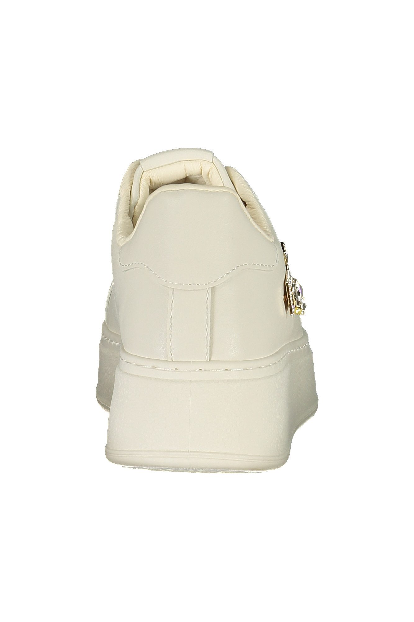 Laura Biagiotti Sneaker Elegante Weißer Damensportschuh mit Strass und
