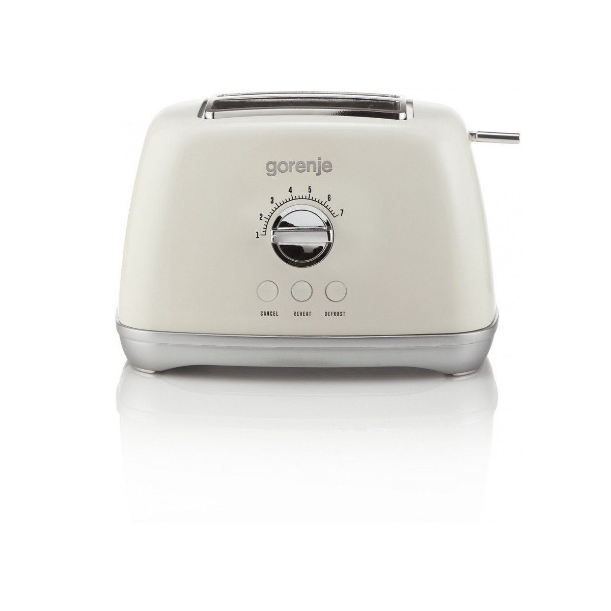 GORENJE Toaster T900RL cream weiß 1000 W Scheiben, W, 1000 2 für