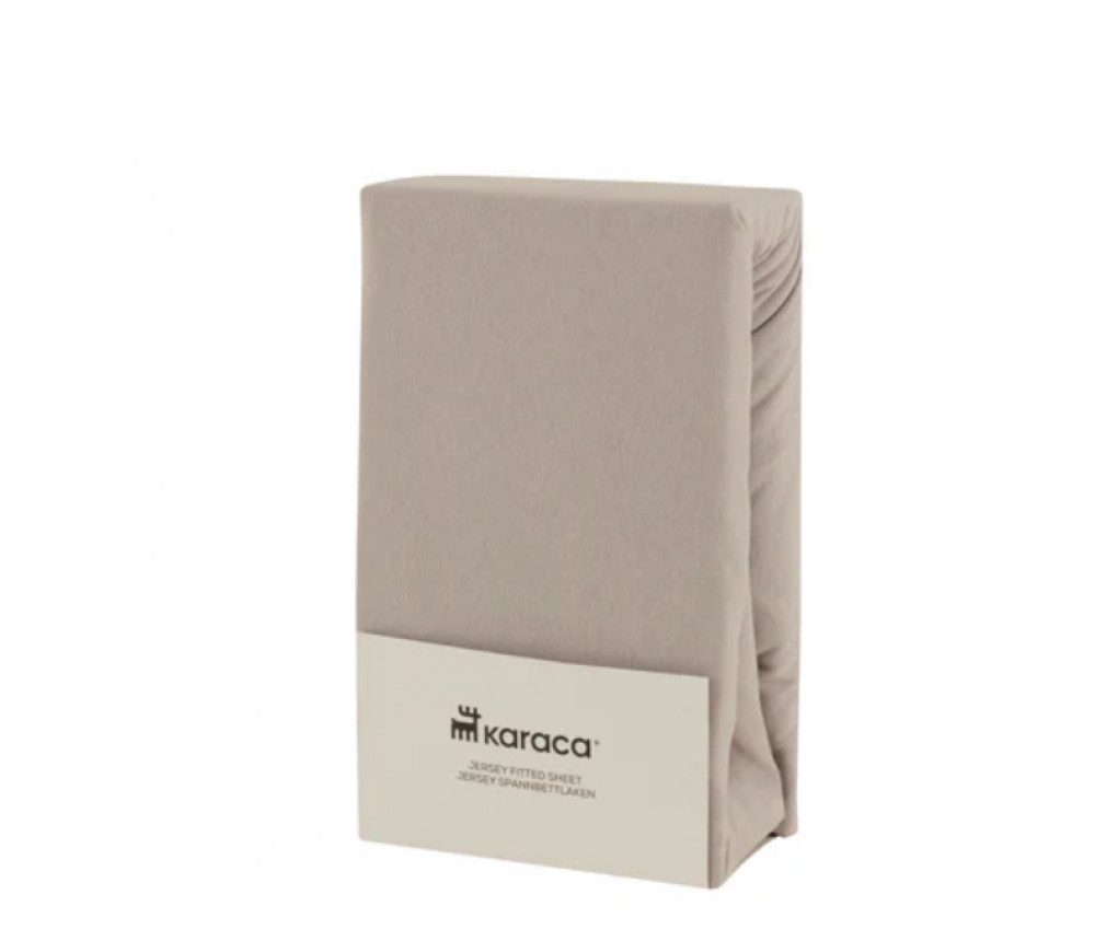 Karaca Bett-Set Karaca Home Jersey Spannbettlaken Bettlaken 120x200+30cm, G günstig online kaufen