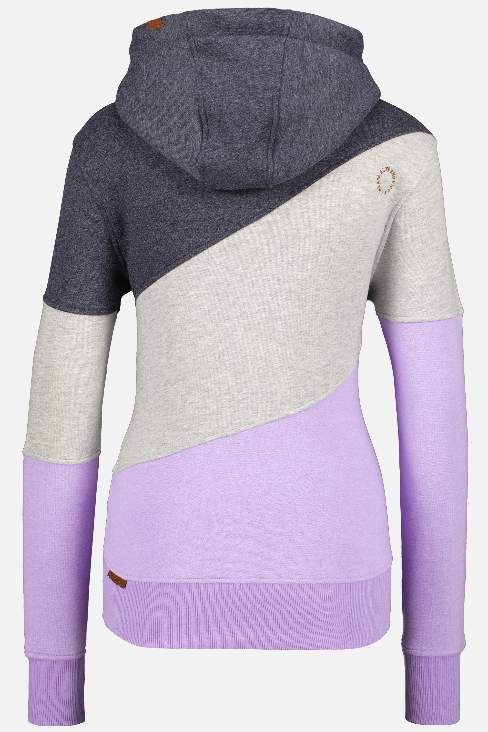 melange Pullover A lavender digital StacyAK Sweatshirt Kickin Kapuzensweatshirt Hoodie Alife & Kapuzensweatshirt, Damen