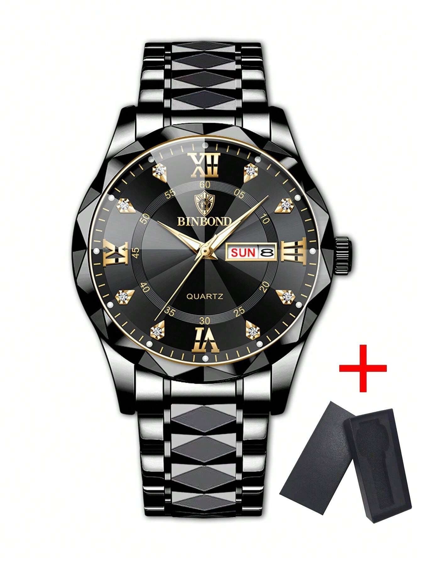Quarzuhr Quarzuhr Multifunktionsuhr Armbanduhr, Chronograph Herrenuhr