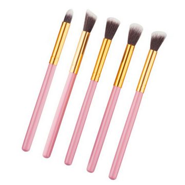 WS-Trend Kosmetikpinsel-Set Exquisites 10-teiliges Make-up Pinselset, 10 tlg., für ein makelloses Finish