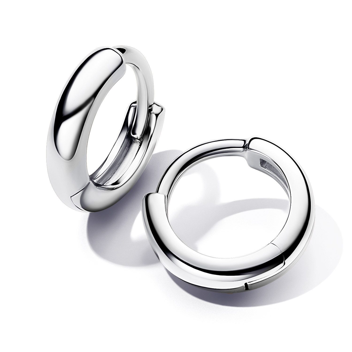 Pandora Paar Creolen 293286C00, für Damen Silber