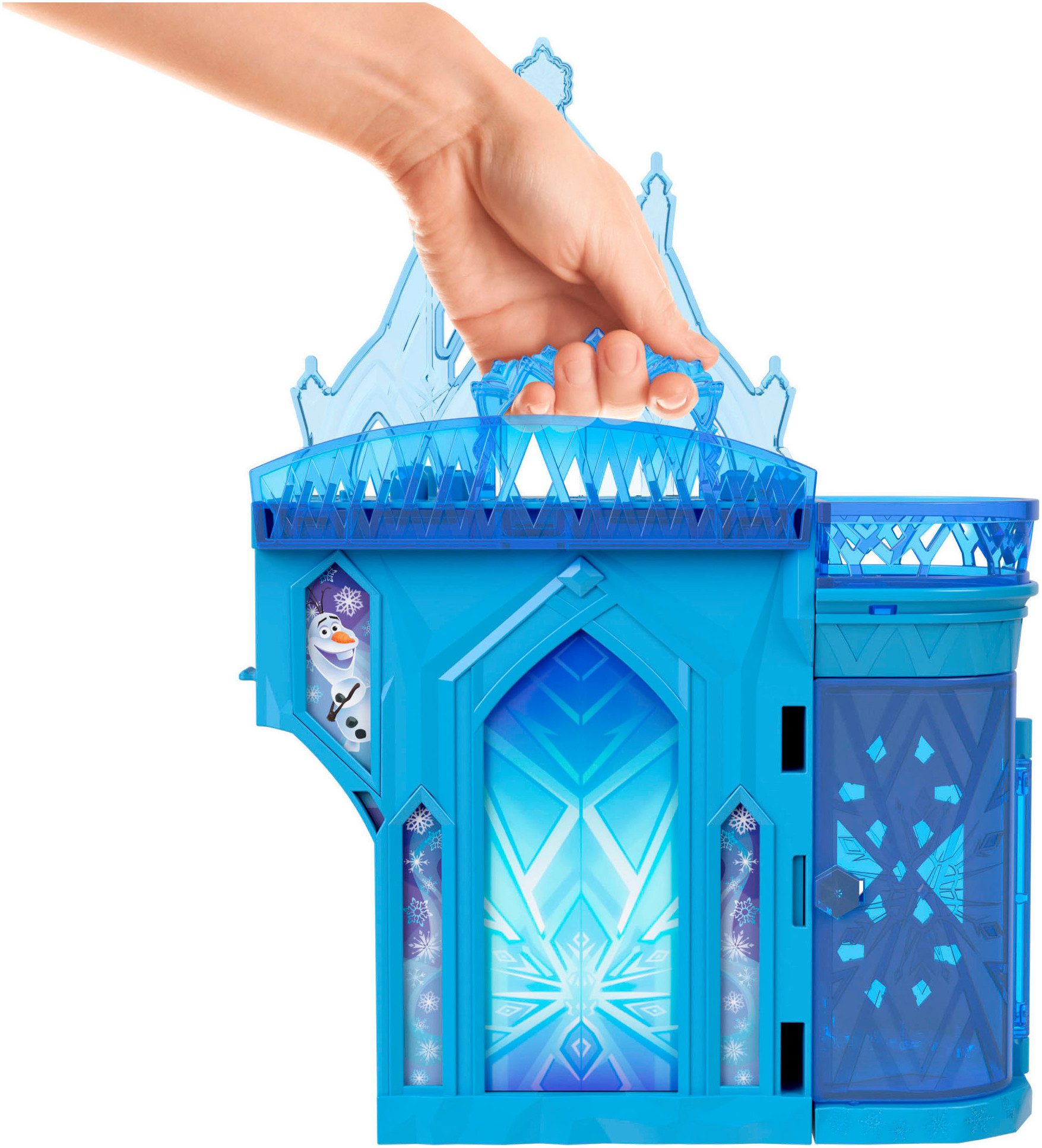 Mattel® Spielwelt Disney Die Eiskönigin Kleine Puppen Elsa Stapelschloss