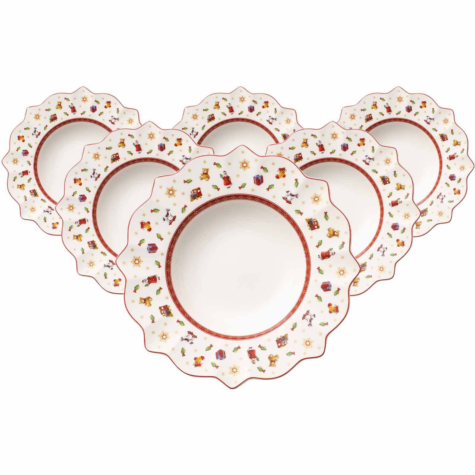 Villeroy & Boch Суповая тарелка Toy's Delight Суповая тарелка ø 26,4 cm 6er Set, (6 St)