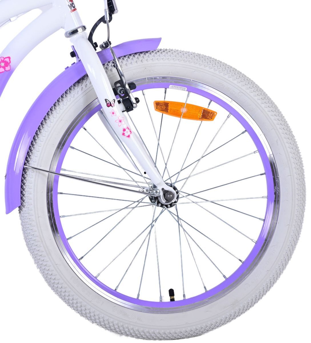 T&Y Trade Children's Bicycle 20" 20 Inch Kids Girls Bicycle Kids Bike LOVELY Purple 22124, 1 Speed, Basket, Kickstand, Luggage Rack