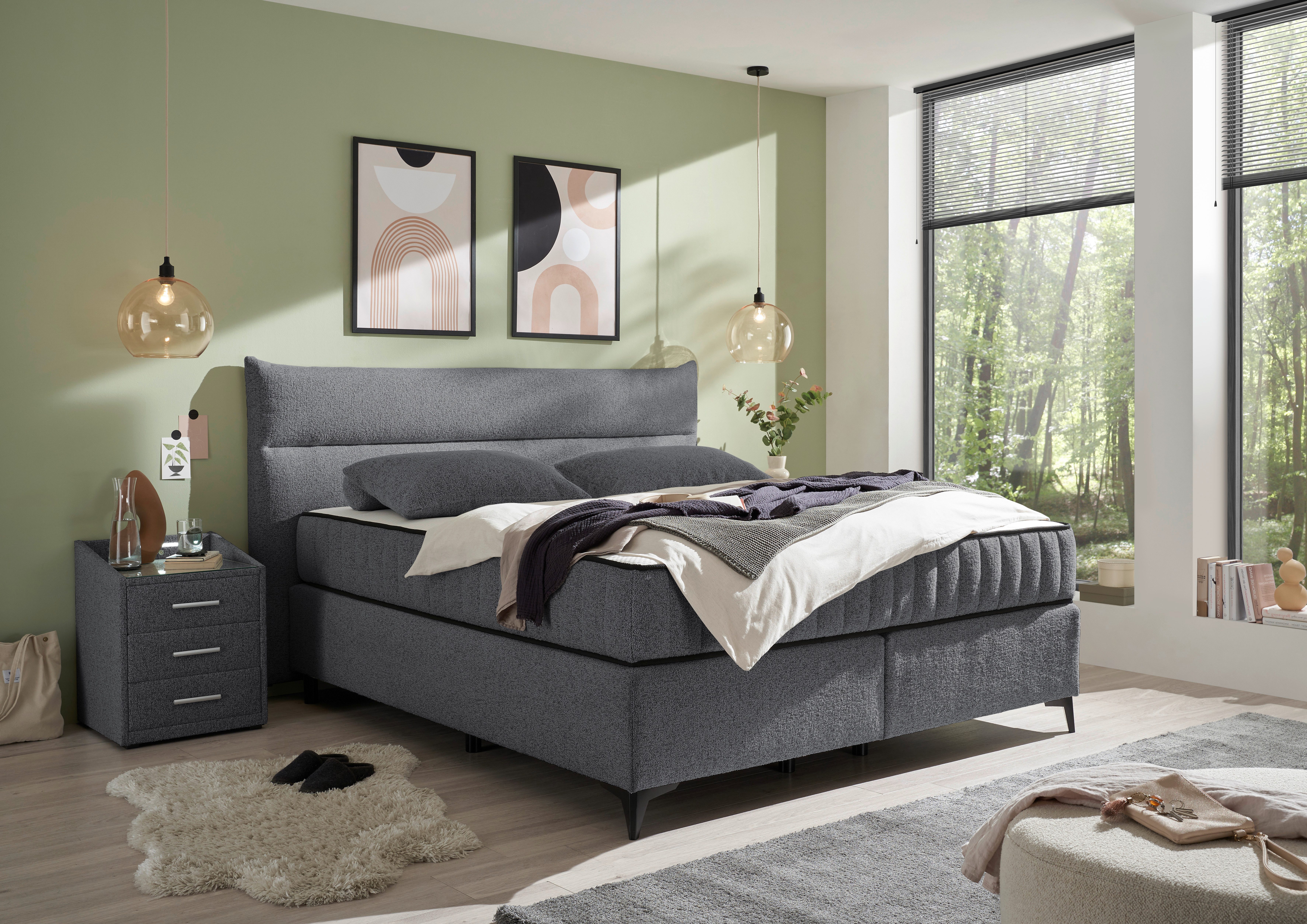 ED EXCITING DESIGN Boxspringbett Vlieland, Premium günstig online kaufen