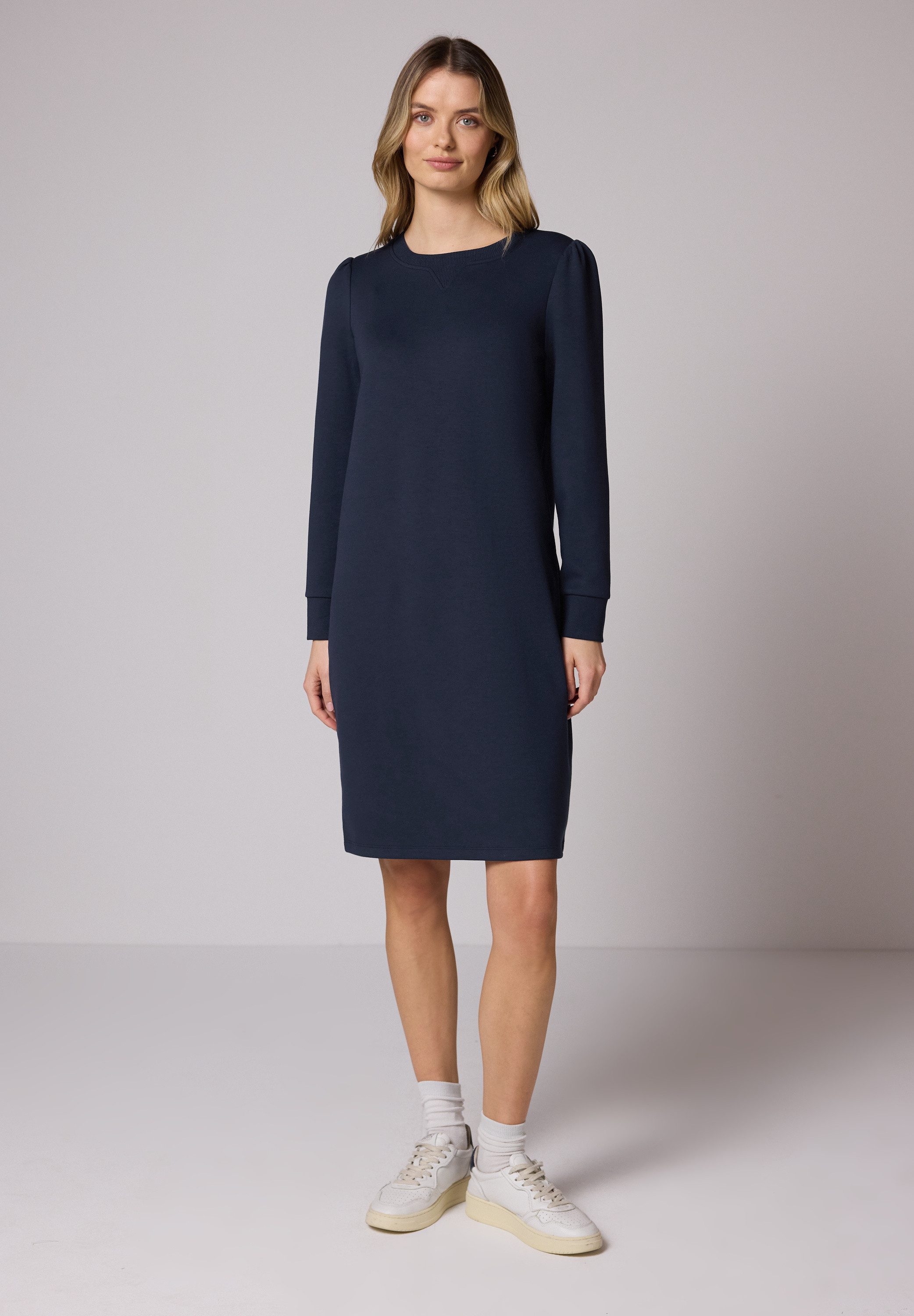 STREET ONE Jerseykleid in Unifarbe günstig online kaufen