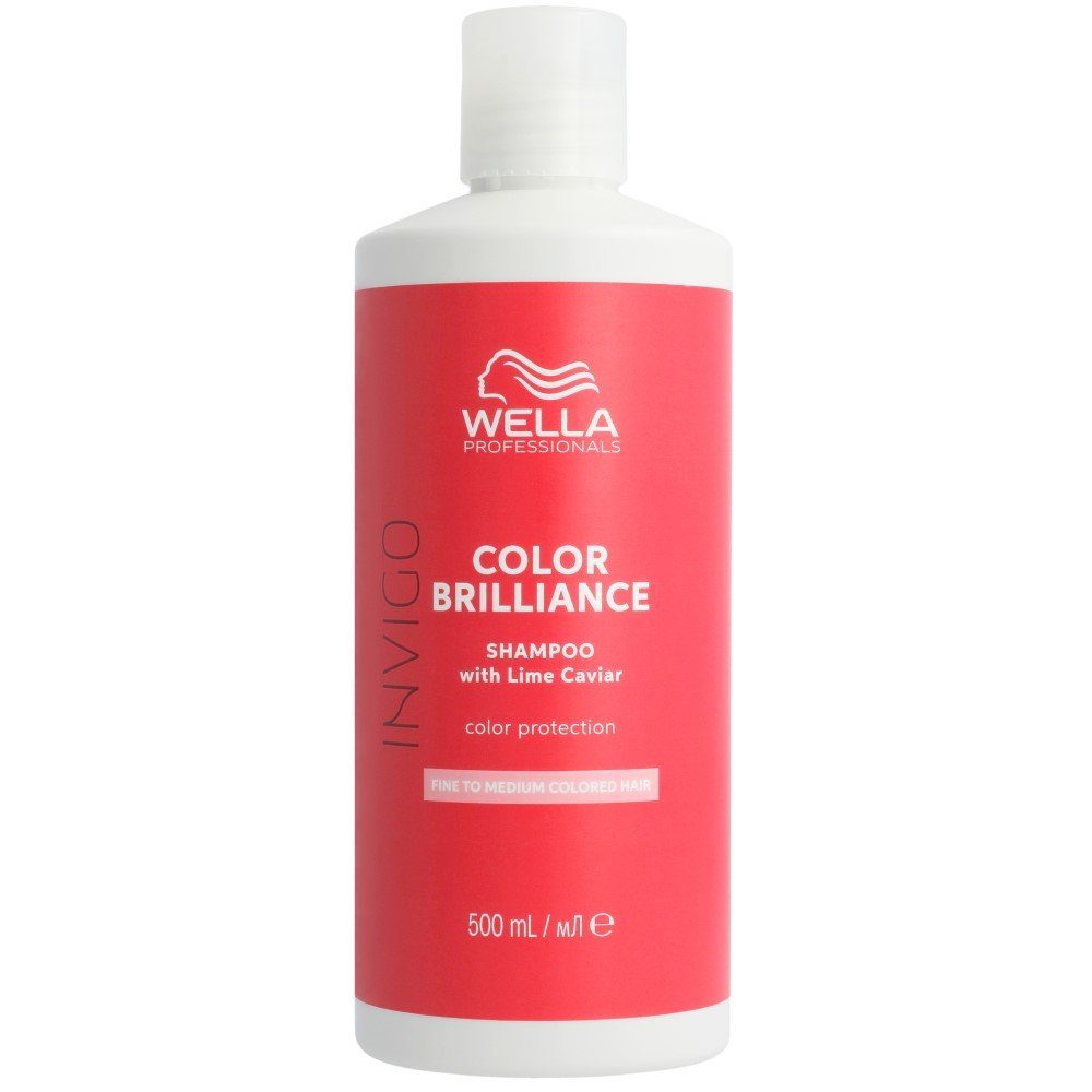 Haarshampoo Wella Invigo Color Brilliance Shampoo Fine 500 ml