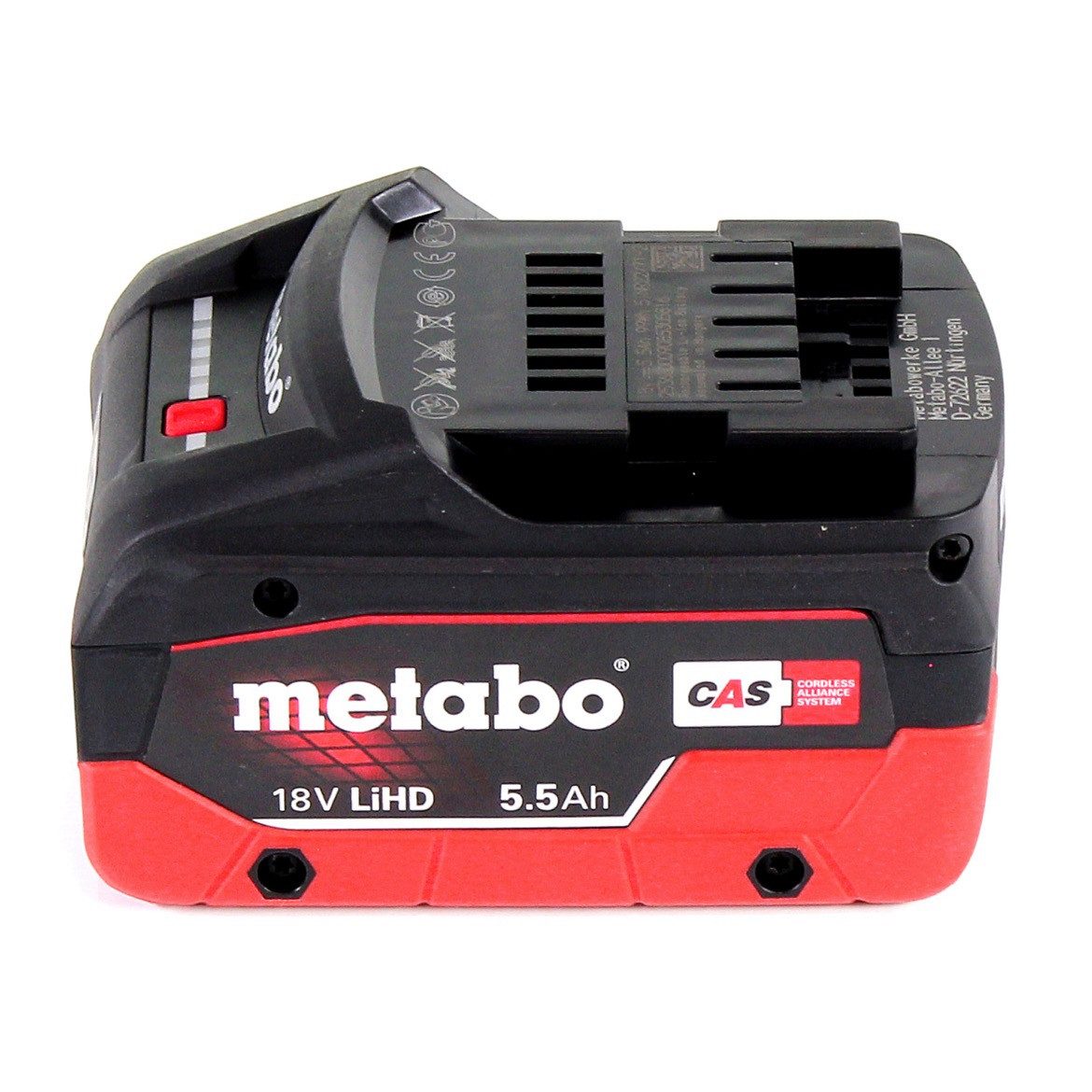 metabo LiHD Akkupack 18 V 5,5 Ah Li-Ion Akku (625368000) CAS System Akkupacks