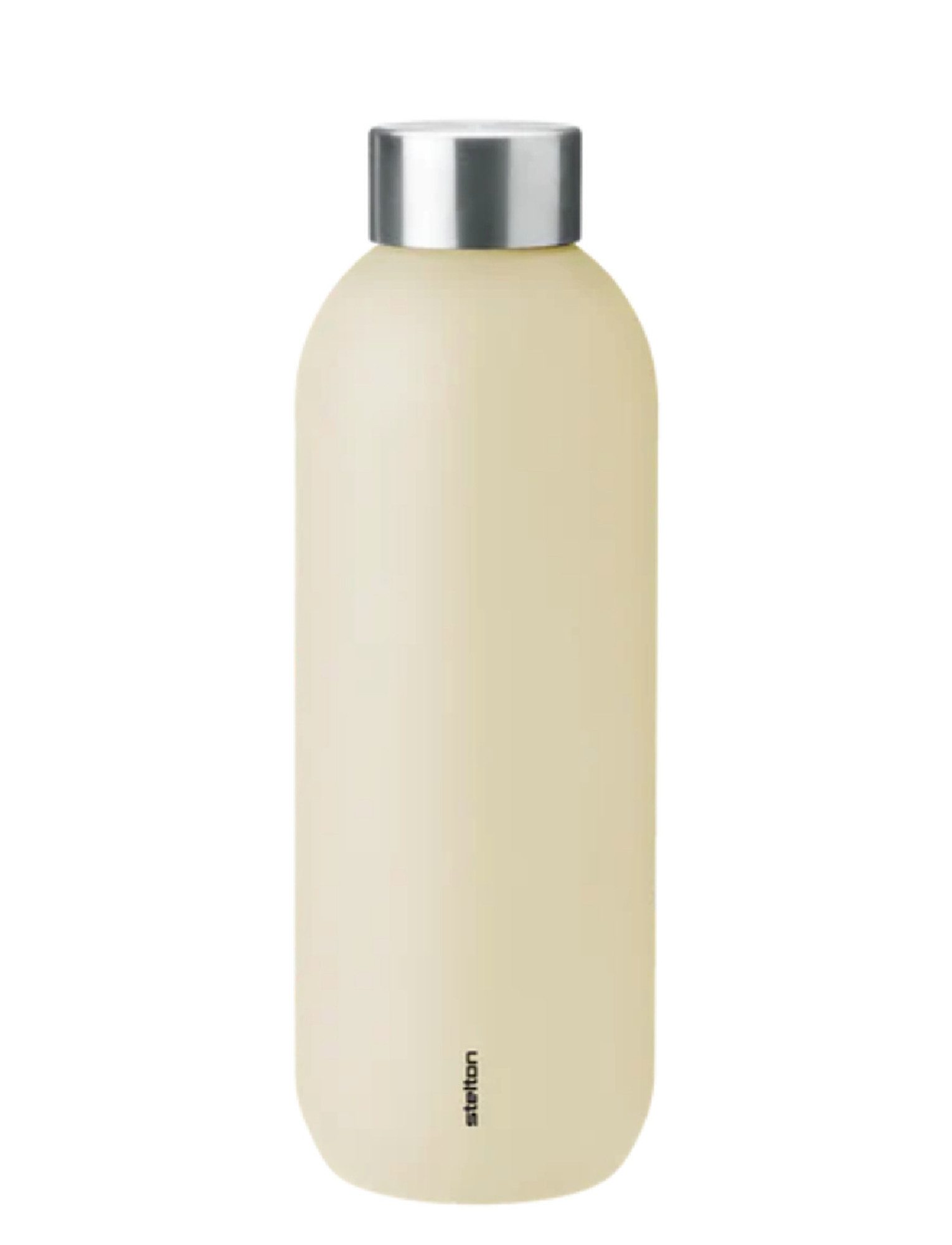 Stelton Thermobecher Stelton Keep Cool Isolierflasche 600 ml, Edelstahl, pulverlackiert,PP Kunststoff,Silikone