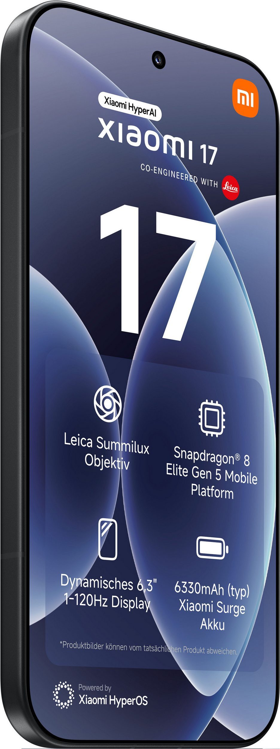 Xiaomi Xiaomi 17 512GB Handy (16 cm/6,3 Zoll, 512 GB Speicherplatz, 50 MP Kamera)