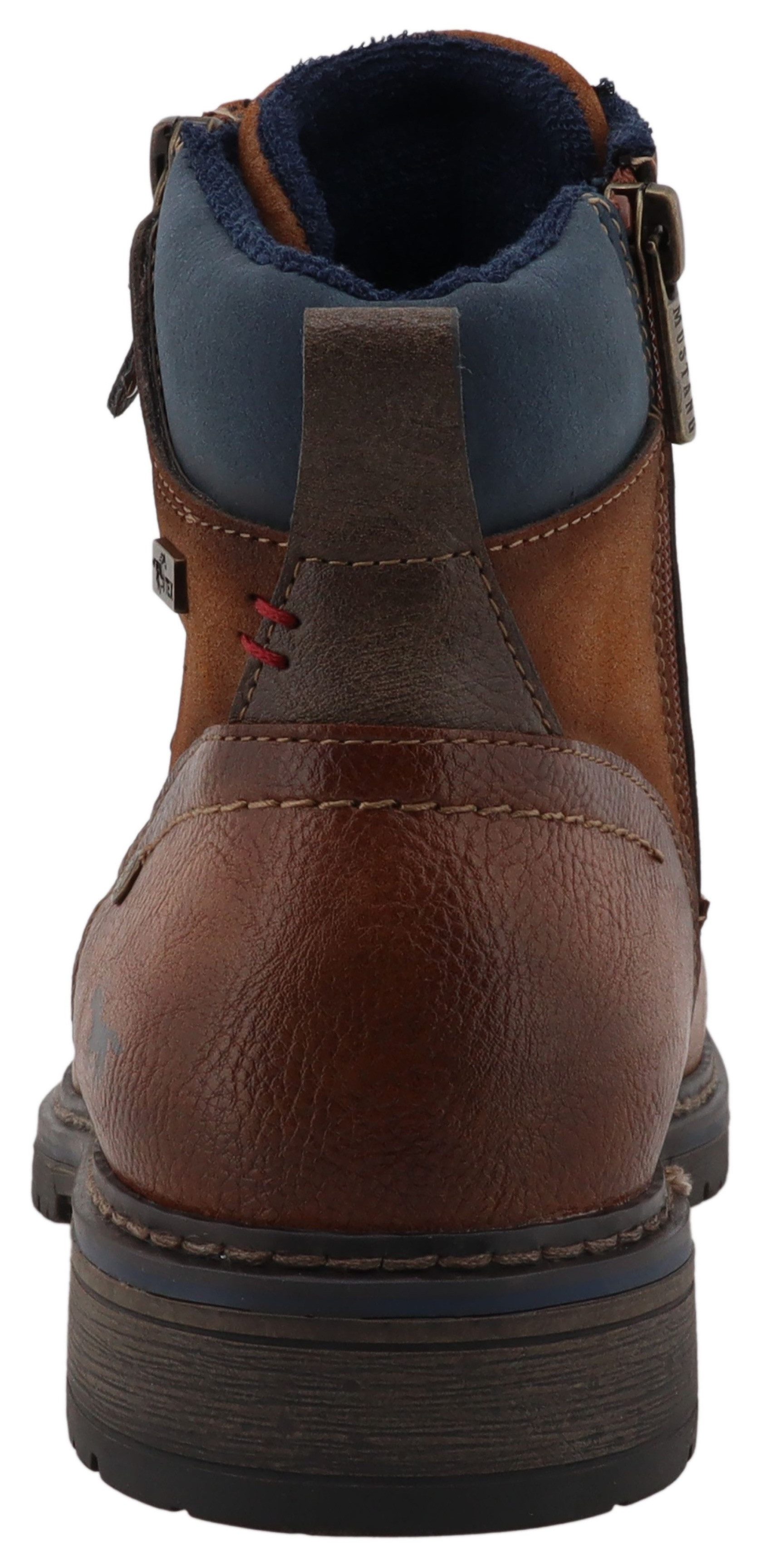 Mustang Shoes Marcas Schnürboots Business Stiefel, Boots mit Textilfutter günstig online kaufen