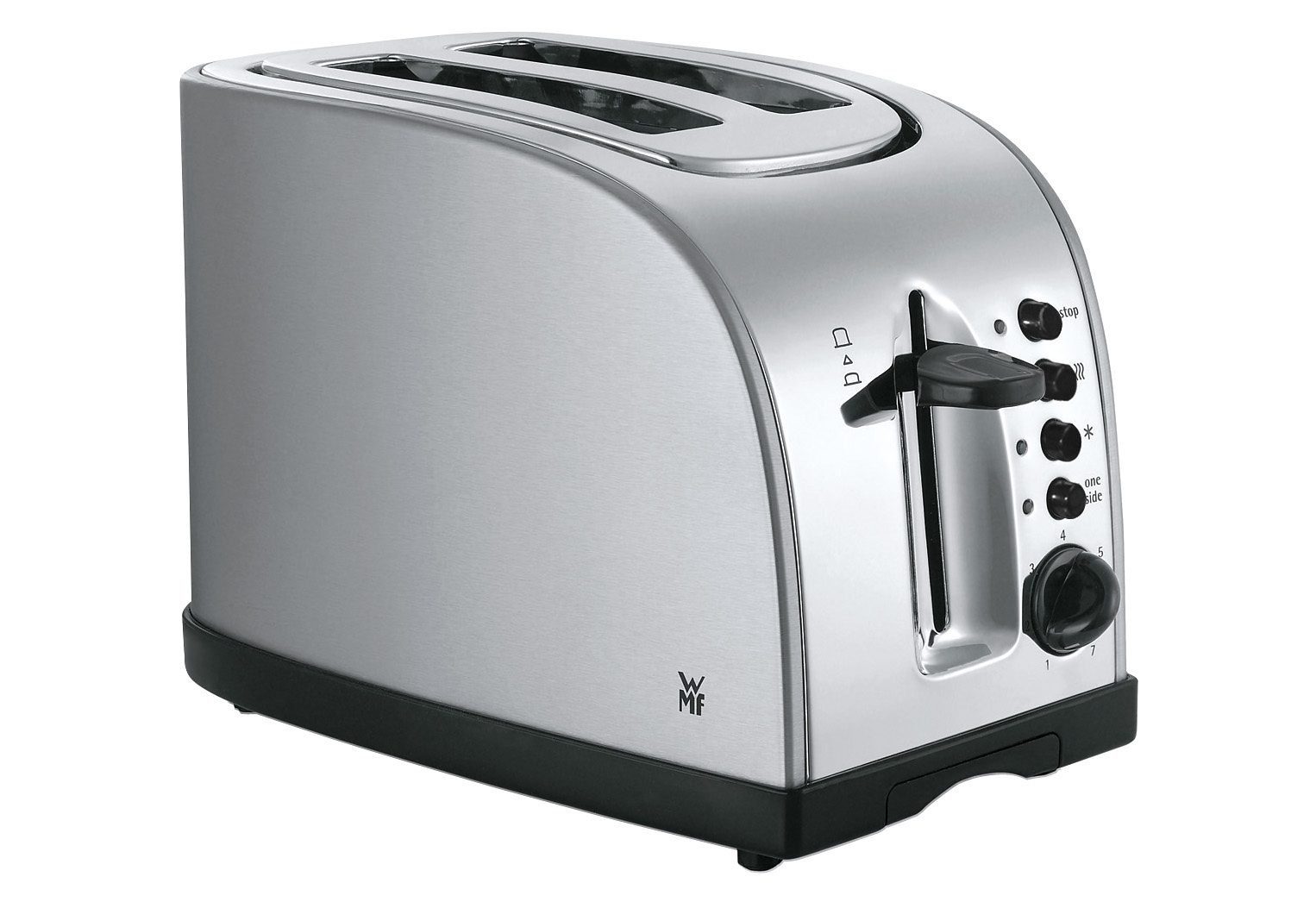 mit Toaster 2 WMF kurze Edelstahl-Brötchenaufsatz, Schlitze, 900 Stelio, Bagelfunktion W,