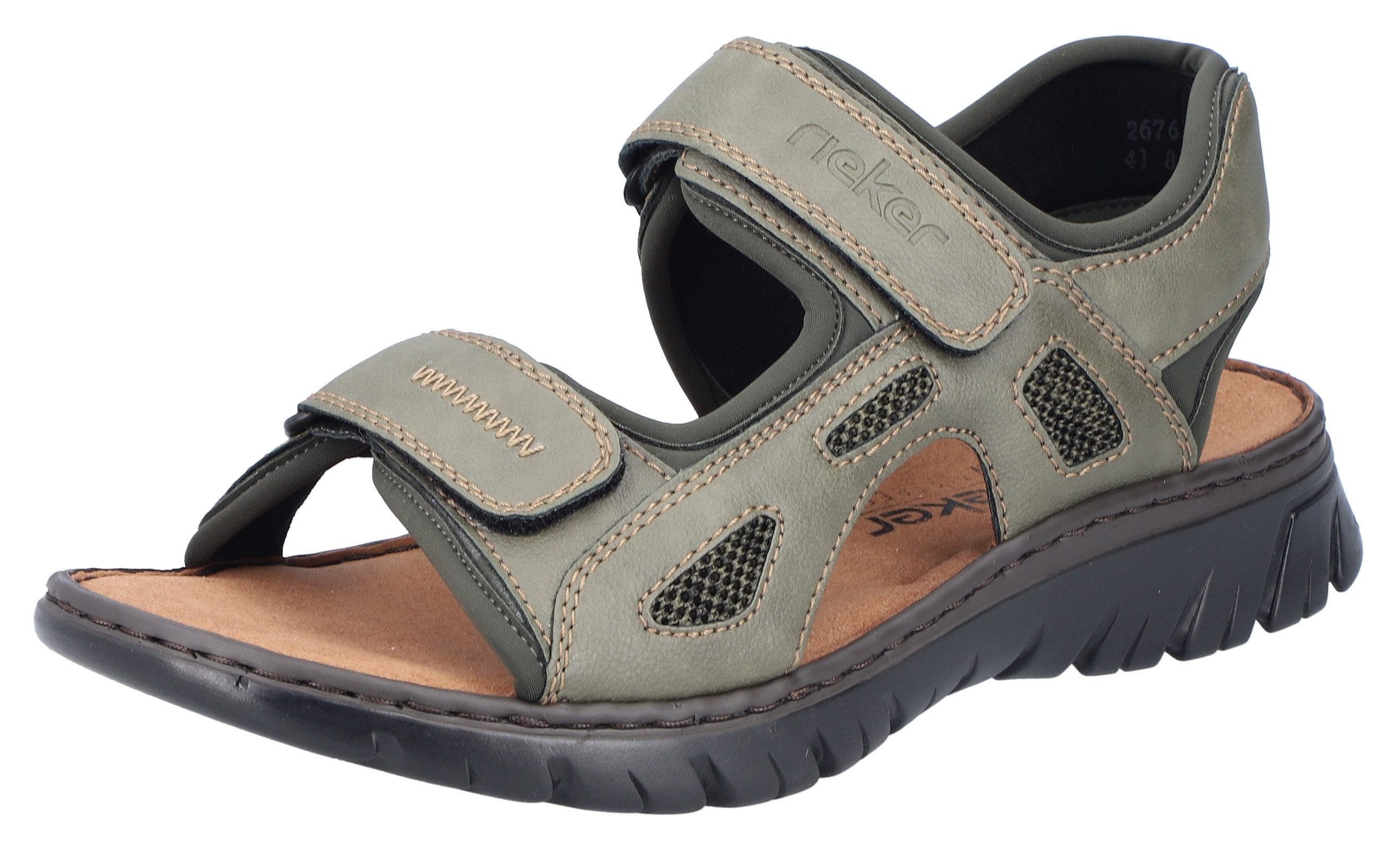 Rieker Sandale Sommerschuh, Klettschuh, Outdoorsandale, in Trekking-Optik günstig online kaufen